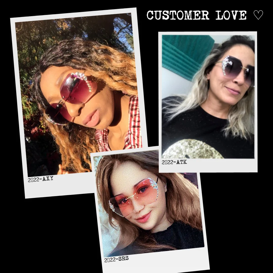 Stylish Embellished Sunglasses