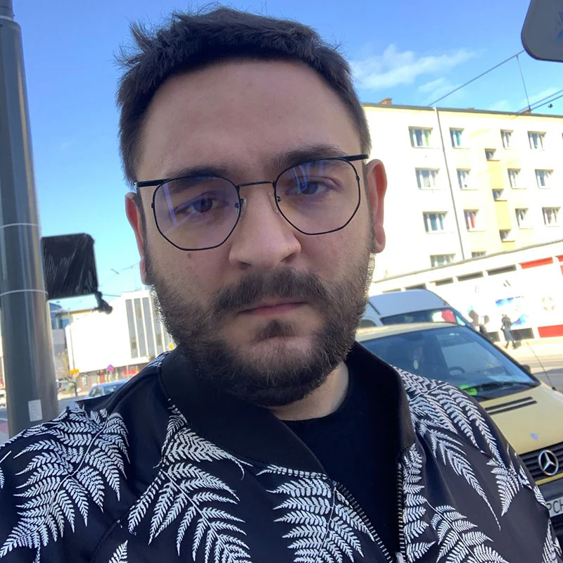 Stylish Round Frame Glasses