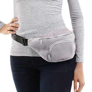 Stylish Beige Fanny Pack