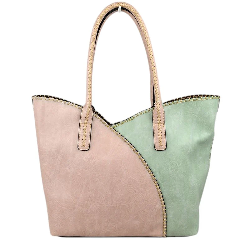 Elegant Faux Leather Tote Bag